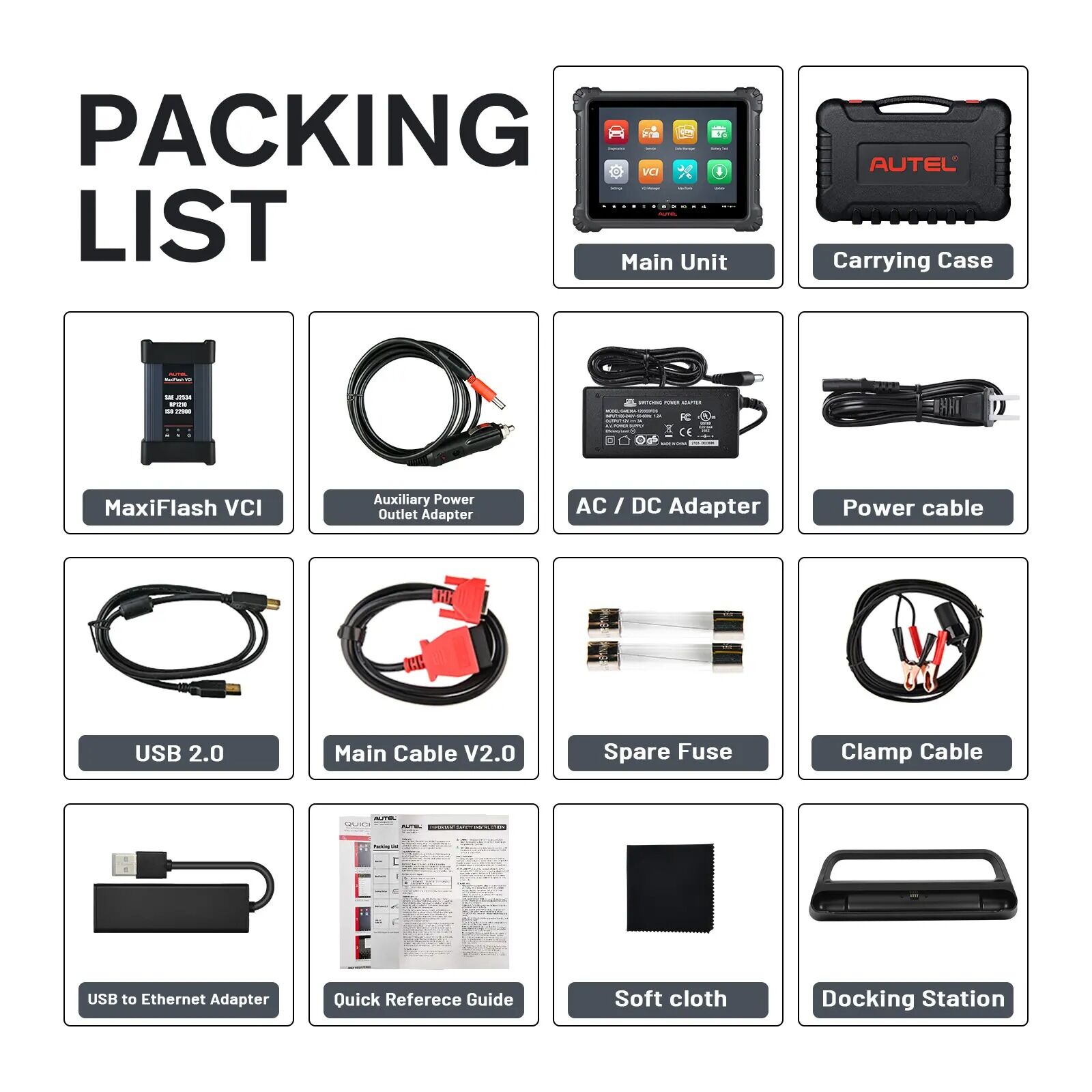 Heavy Duty Diagnostic Scanner For Trucks, Obd2 Vehicle Scan Tool ...