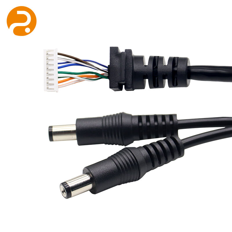 Factory Price 0.3/0.5/1m Black Dc Jacket Female To Housing Connector ...