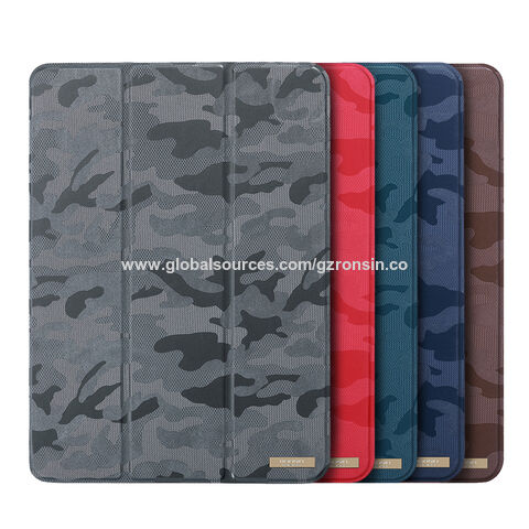 Hochwertige langlebige PU-Leder Zweiweg-Stand-Up-Funktion Tablet-Hülle für ipad mini
