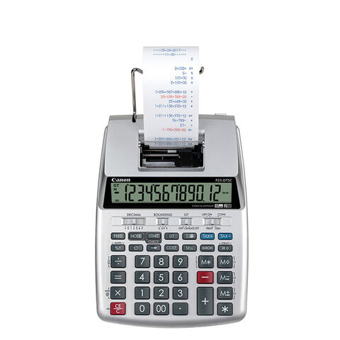 Calculadoras de impresión, Calculadora de impresión a dos colores 2.1 líneas/seg 4" Negro/Rojo