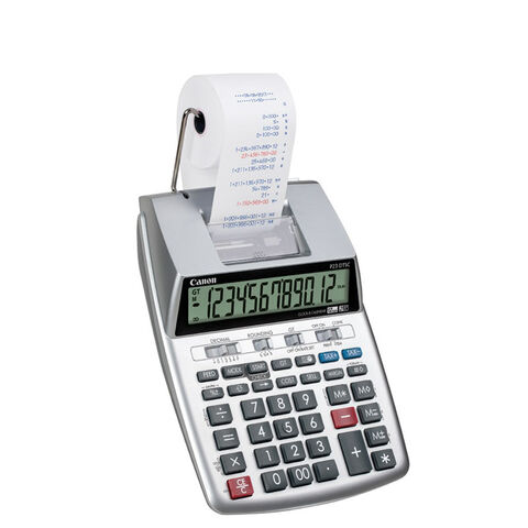 Calculadoras de impresión, Calculadora de impresión a dos colores 2.1 líneas/seg 4" Negro/Rojo