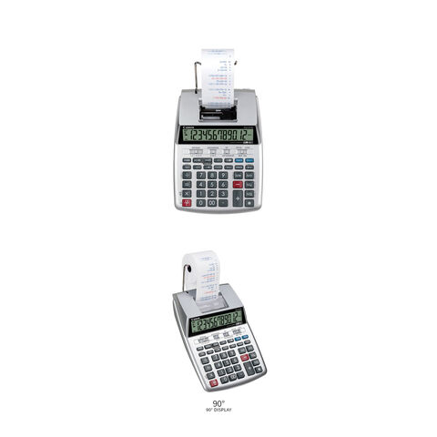 Calculadoras de impresión, Calculadora de impresión a dos colores 2.1 líneas/seg 4" Negro/Rojo