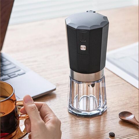 Moulin à café à moteur en cuivre pur, auto-arrêt par induction, faible bruit, vente chaude