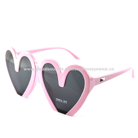 Jyothinivasaluva Heart Shaped Sunglasses For Sale Red Heart