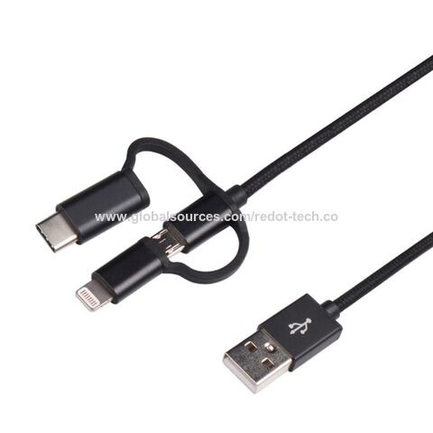 Cable Micro USB de Alta Resistencia para Transferencia de Datos