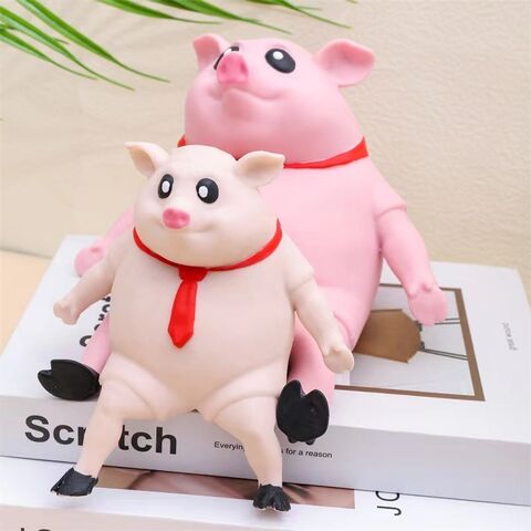 Juguete antiestrés de gran venta, nuevo diseño creativo de cerdo, juguete blando de crecimiento lento, juguetes antiestrés para regalos