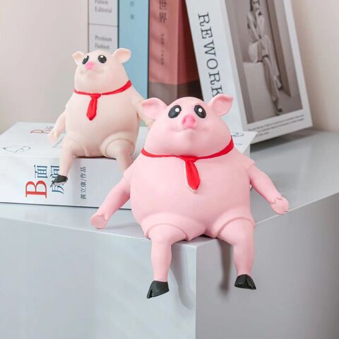 Juguete antiestrés de gran venta, nuevo diseño creativo de cerdo, juguete blando de crecimiento lento, juguetes antiestrés para regalos