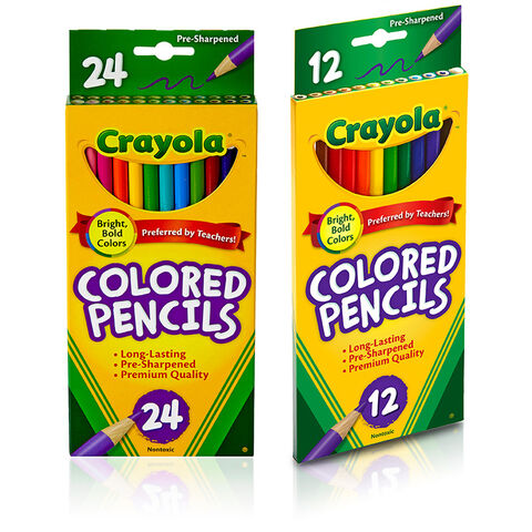 Juego de Lápices de Colores de Alta Calidad 2023, Varios Colores, Estilo Kawaii para Escuela, Lápices de Madera