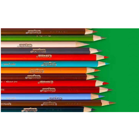 Juego de Lápices de Colores de Alta Calidad 2023, Varios Colores, Estilo Kawaii para Escuela, Lápices de Madera