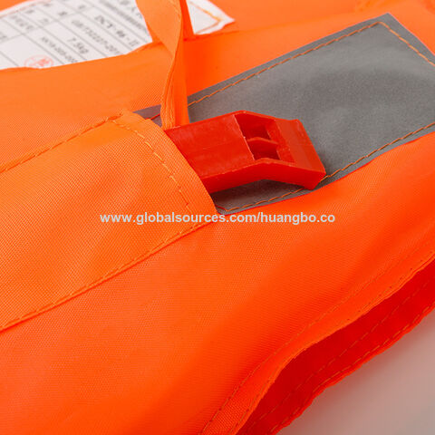 Gilet de sauvetage de travail en mousse épaisse, combinaison de flottaison marine pour adulte, grande flottabilité pour le sauvetage en cas d'inondation