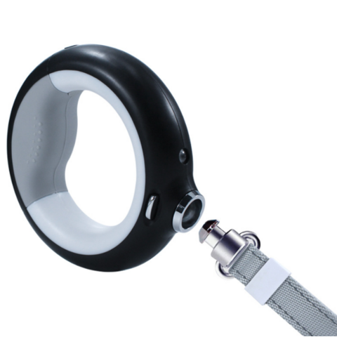 Nouveauté 2022 : Laisse robuste pour grands chiens, idéale pour la promenade, avec lumière LED nocturne. Offre spéciale !