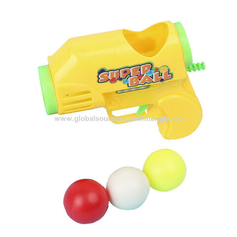 Elastische Tischtennis-Pistole, Spielzeugpistole, kreative Neuheit für Babys und Kinder, lustige Spielzeugpistole, Paintball-Pistolen