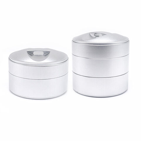 Caja Metálica de Alta Calidad para Empaquetado de Dongguan, Contenedor para Velas Aromáticas, Envase para Perfume Sólido en Barra, Tarros Metálicos para Velas con Tapas