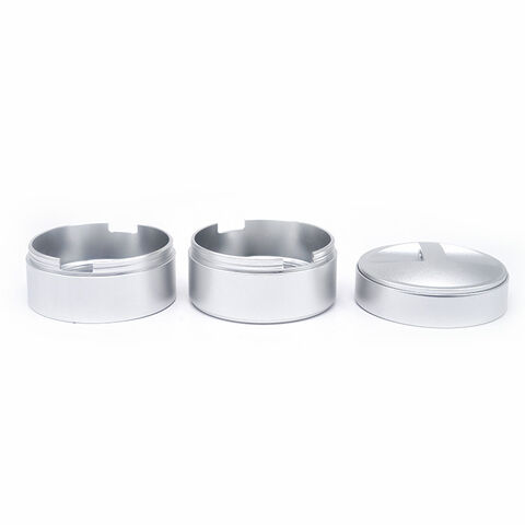 Caja Metálica de Alta Calidad para Empaquetado de Dongguan, Contenedor para Velas Aromáticas, Envase para Perfume Sólido en Barra, Tarros Metálicos para Velas con Tapas