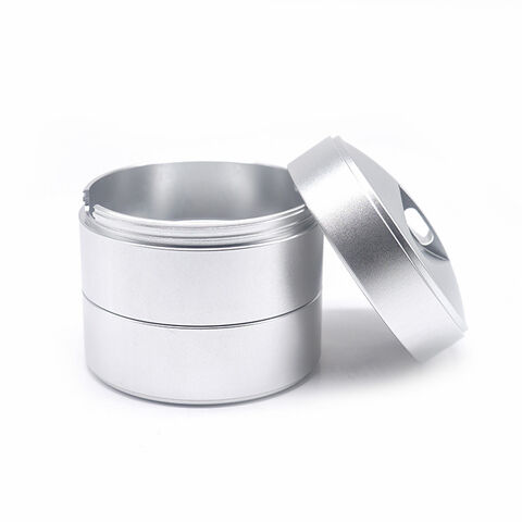 Caja Metálica de Alta Calidad para Empaquetado de Dongguan, Contenedor para Velas Aromáticas, Envase para Perfume Sólido en Barra, Tarros Metálicos para Velas con Tapas
