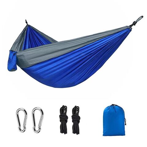 Hamaca de Nylon Ligera para Acampada y Mochilero - Ideal para Viajes