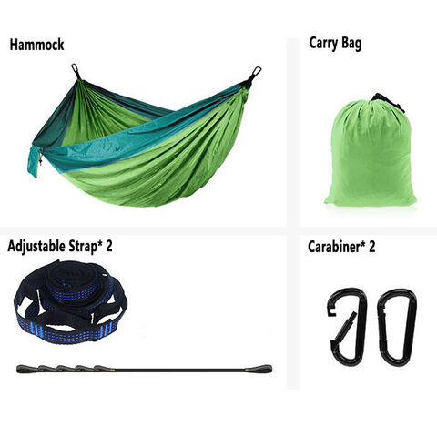 Hamaca de Camping Premium x Nailon para Viajes y Relajación