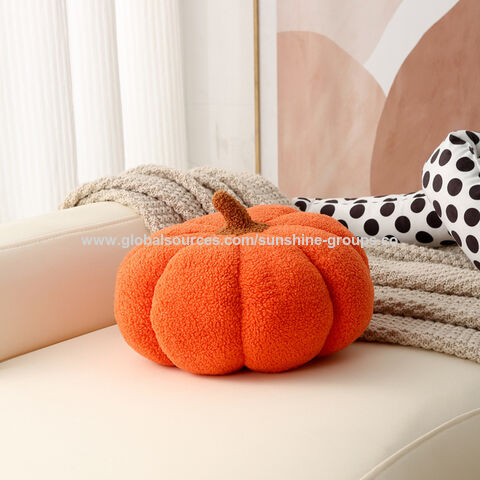Cojín pequeño de calabaza, almohada para el hogar, sofá Netflix, lindos peluches, almohada de regalo para ventana de dormitorio