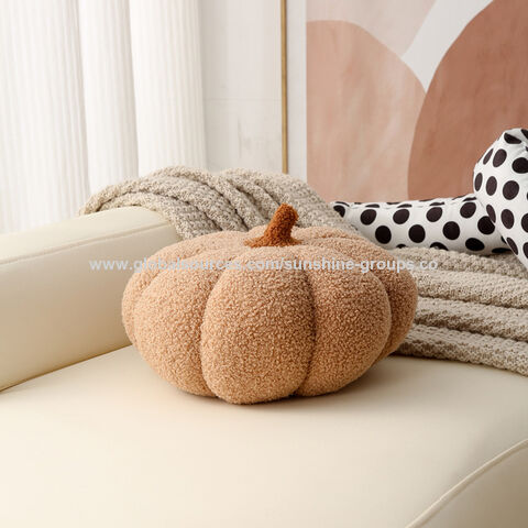 Cojín pequeño de calabaza, almohada para el hogar, sofá Netflix, lindos peluches, almohada de regalo para ventana de dormitorio