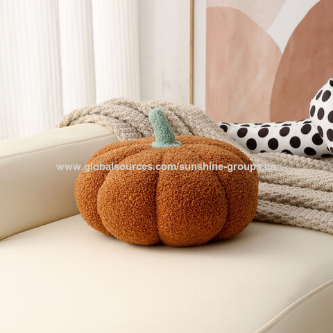 Cojín pequeño de calabaza, almohada para el hogar, sofá Netflix, lindos peluches, almohada de regalo para ventana de dormitorio