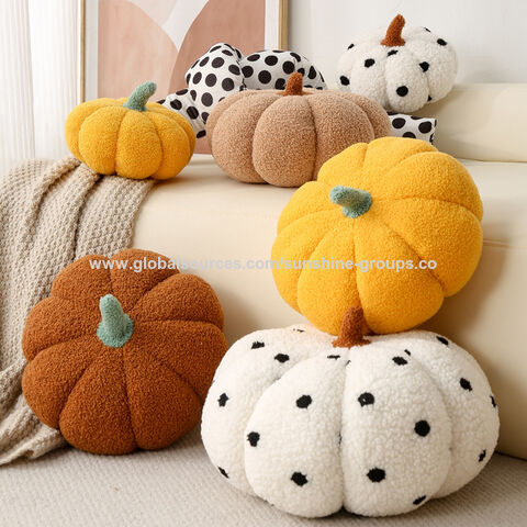 Cojín pequeño de calabaza, almohada para el hogar, sofá Netflix, lindos peluches, almohada de regalo para ventana de dormitorio