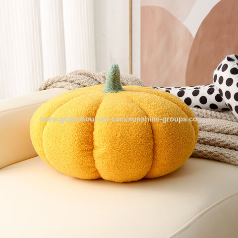 Cojín pequeño de calabaza, almohada para el hogar, sofá Netflix, lindos peluches, almohada de regalo para ventana de dormitorio