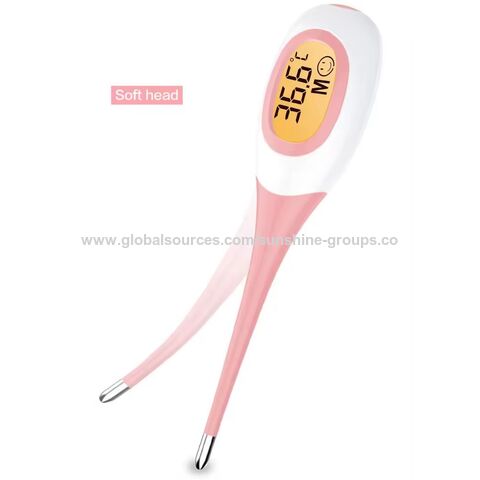 Termómetro Electrónico Médico para Adultos y Niños, Cabezal Flexible, Uso Oral y Axilar, Medición en Fahrenheit - Venta al por mayor