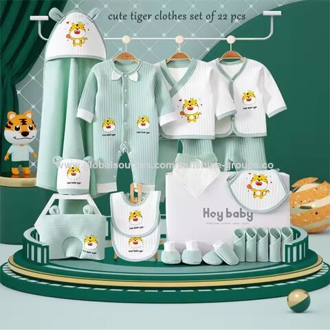 Ensemble cadeau nouveau-né pour bébé de 0 à 9 mois, produits pour bébés, 18 22 24 25 pièces, barboteuse pour bébé fille, vêtements biologiques pour nouveau-nés, coffret cadeau pour bébé