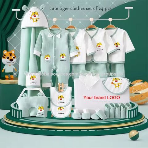 Ensemble cadeau nouveau-né pour bébé de 0 à 9 mois, produits pour bébés, 18 22 24 25 pièces, barboteuse pour bébé fille, vêtements biologiques pour nouveau-nés, coffret cadeau pour bébé
