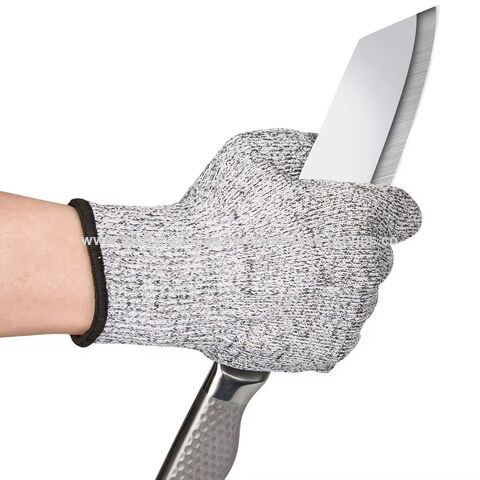 Guantes anticorte y resistentes al desgaste, guantes de protección laboral anticorte para sitios de trabajo, guantes de protección