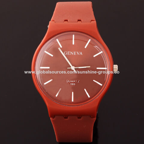 Relojes de silicona de moda. Relojes de silicona para adultos y niños personalizables con LOGO.