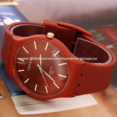 Relojes de silicona de moda. Relojes de silicona para adultos y niños personalizables con LOGO.