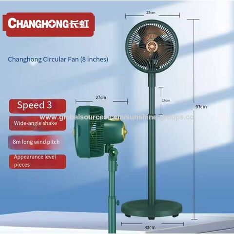 Der beliebteste Standventilator für Zuhause und Büro, starker Wind, oszillierend, 3D-Elektroventilator 16 Zoll