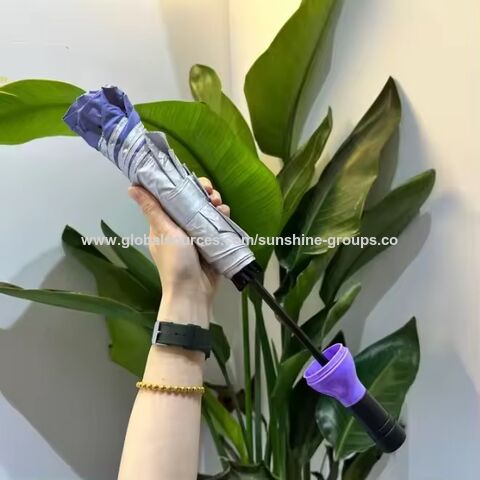 Paraguas plegable para botella de vino con logo personalizado para adultos