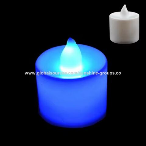Bougies électroniques LED pour mariage, décoration de salle de réception, accessoires pour fêtes d'anniversaire, bougies en plastique de simulation
