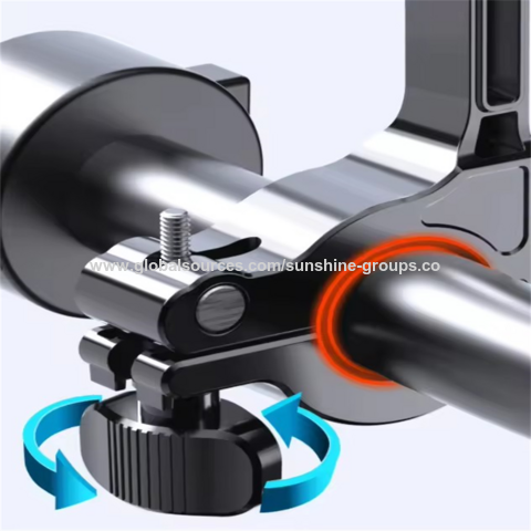 Soporte universal para móvil de bicicleta, moto o patinete eléctrico con sistema antivibración para navegación GPS