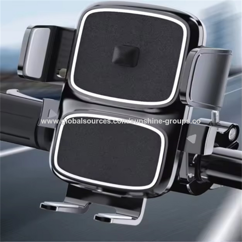Soporte universal para móvil de bicicleta, moto o patinete eléctrico con sistema antivibración para navegación GPS