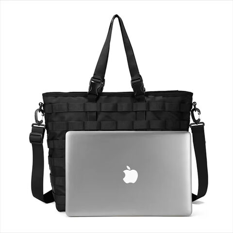 900D Oxford-Gewebe Funktion Schwarze Molle Taktische Stil Laptop Handtasche Messenger Shopping Tote Bag