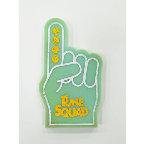 Anfeuernde Hände, Schwamm-Anfeuerungs-Schaumstofffinger mit individuellem Logo
