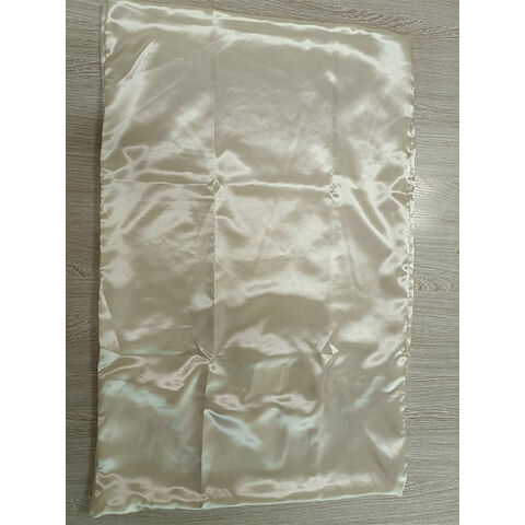 Funda de almohada de seda imitada con estampado puro al por mayor personalizado