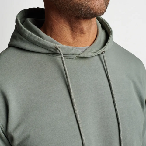 Hochwertige Hoodies mit individuellem Sticklogo, Polyester, Streetwear, lässige Relaxed Fit Kapuzenpullover für Herren im Großhandel