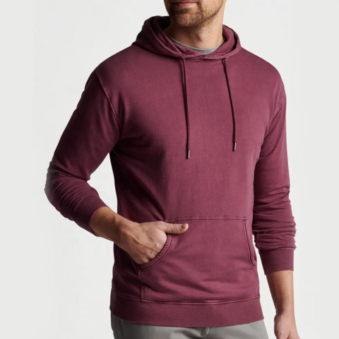 Hochwertige Hoodies mit individuellem Sticklogo, Polyester, Streetwear, lässige Relaxed Fit Kapuzenpullover für Herren im Großhandel