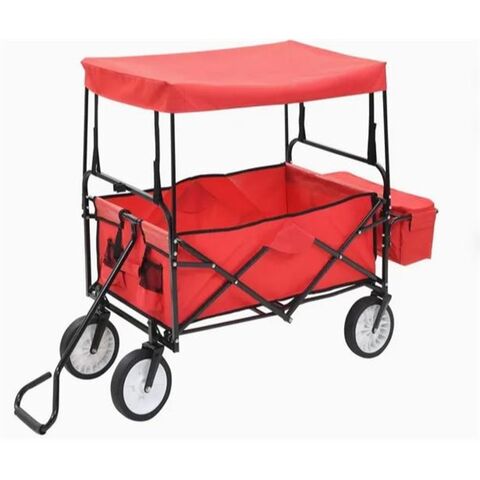Faltbarer Picknickwagen für den Außenbereich, ideal für Camping, Fotografie, Supermarkt und Gemüseeinkauf. Tragbarer Transportwagen.