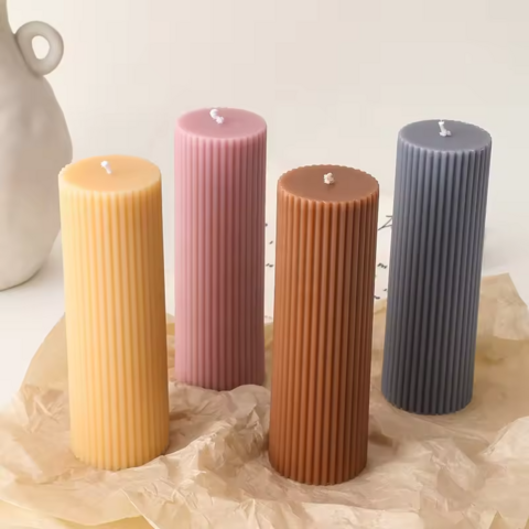 Bougies parfumées artisanales de luxe aux fleurs séchées, arômes classiques, décoration d'intérieur et aromathérapie