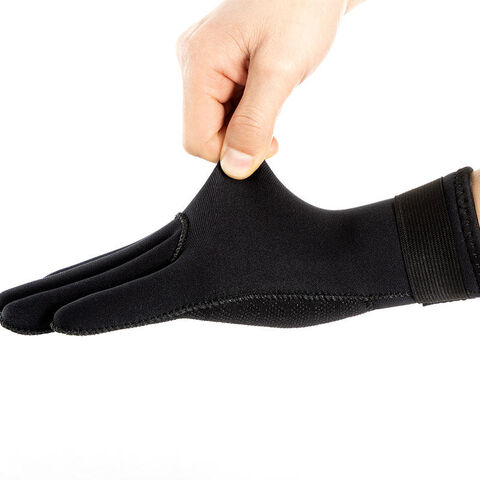 Gants de Plongée Étanche en Néoprène 5mm, Coupe Stretch pour Snorkeling et Voile