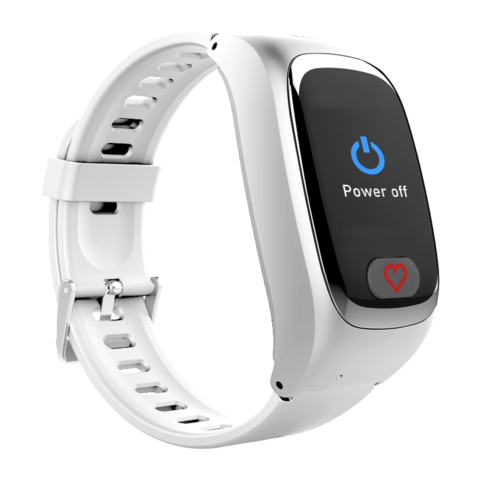2G SOS GPS Temperaturmessung Wasserdichtes Armband Health Smart Watch API