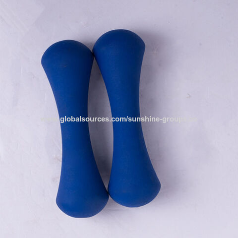 Women's bone dumbbells home thin arm yoga fitness small dumbbells indoor mini color dipped dumbbells