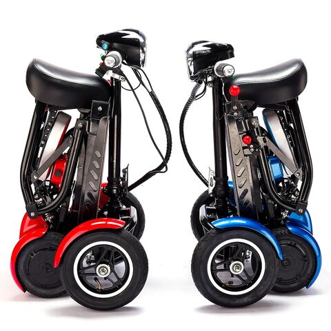 Scooter de Mobilité Électrique 4 Roues pour Seniors - Tout-Terrain, Portable, Conduite Confortable avec Siège Réglable & Longue Autonomie. Idéal pour B2B.