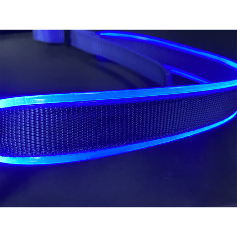 USB Wiederaufladbares LED Hundehalsband