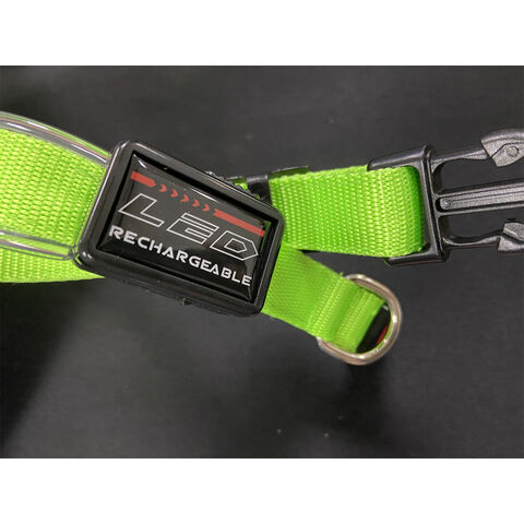 USB Wiederaufladbares LED Hundehalsband